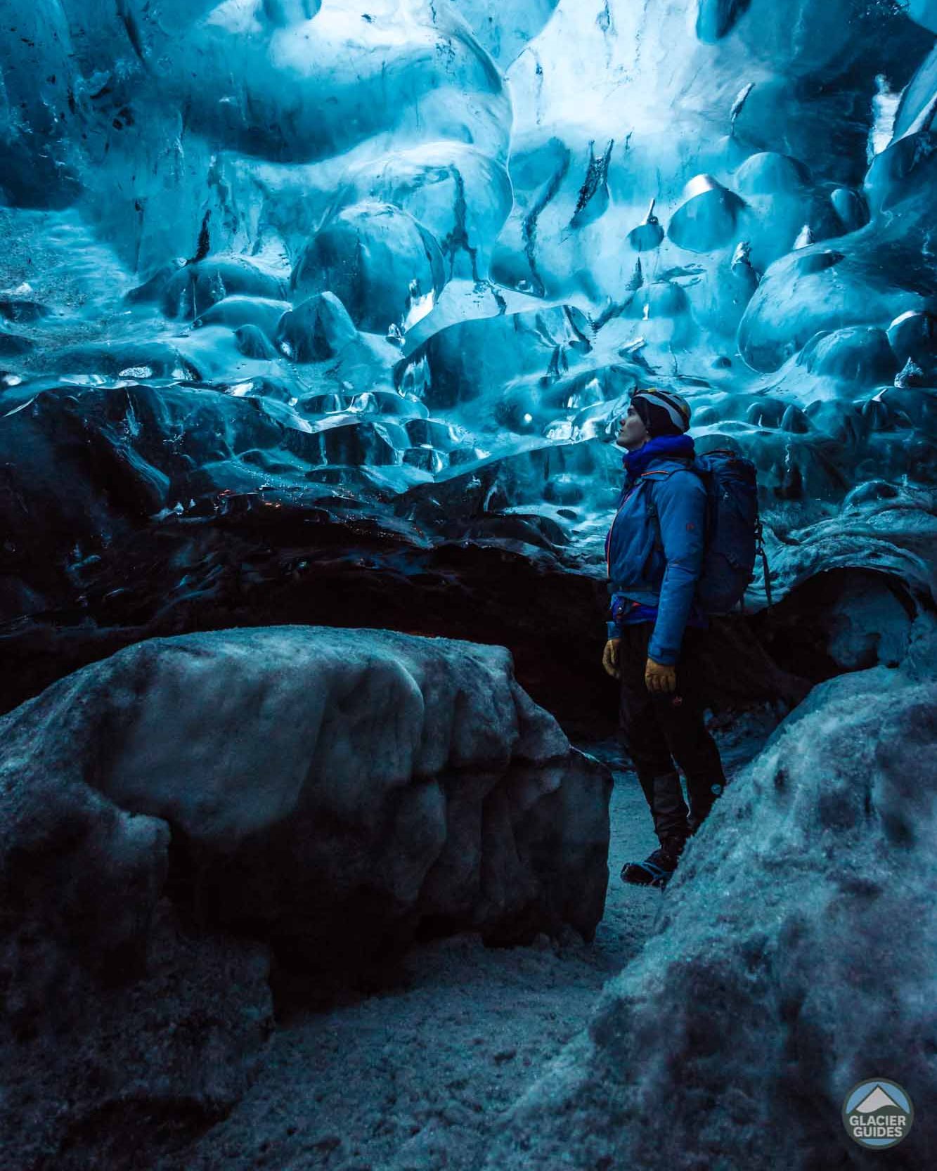 Natural Blue Ice Cave - Vatnajokull Glacier