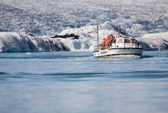 Jokulsarlon glacier lagoon boat ride Iceland Jokulsarlon glacier lagoon boat ride Iceland