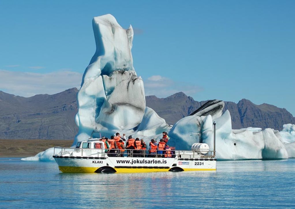 See The Icebergs Up Close On A Jokulsarlon Amphibian Boat Tour