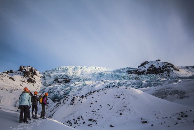 skaftafell glacier hiking