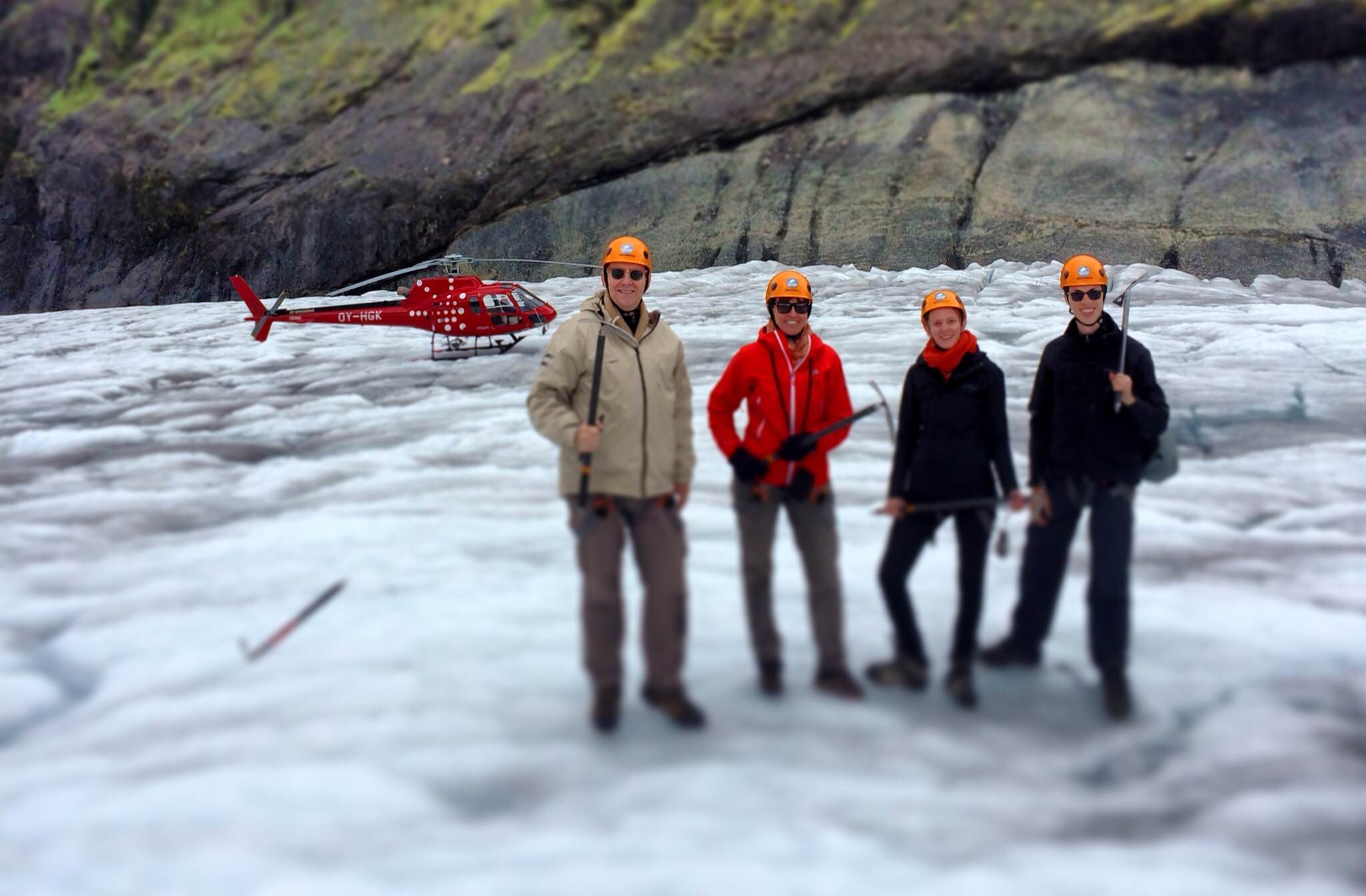 Heli Glacier Hike