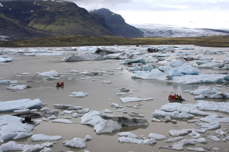 Boat tour Iceland