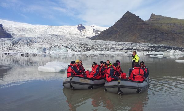 Boat tour Iceland