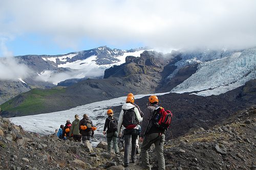 Glacier grand slam hiking