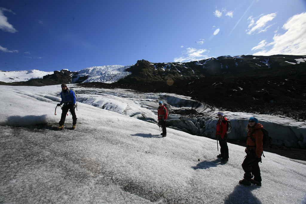 Glacier hike Iceland