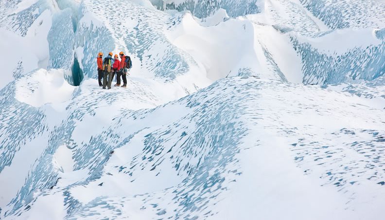 Glaciers, Volcanoes & Waterfalls