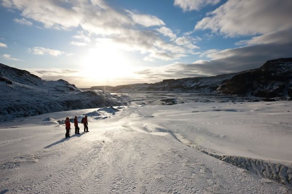 Glacier hiking Iceland