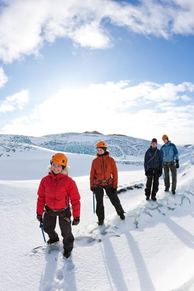 Glacier hike tour in Iceland