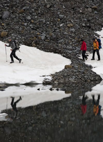 Alpine Iceland hike