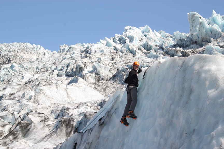 Ice climbing