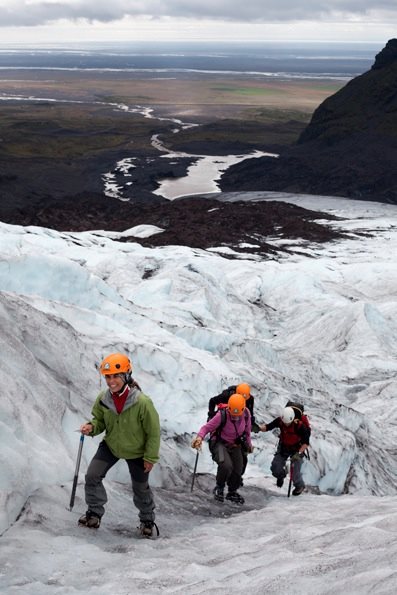 Hiking in Iceland - Glacier Explorer