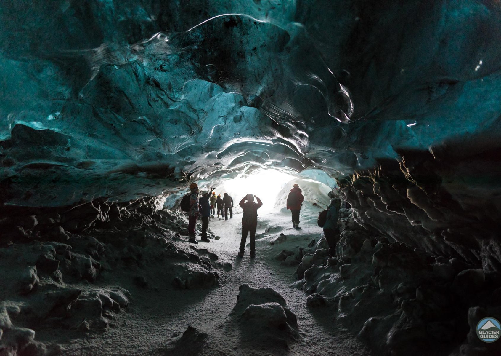 crystal ice cave iceland