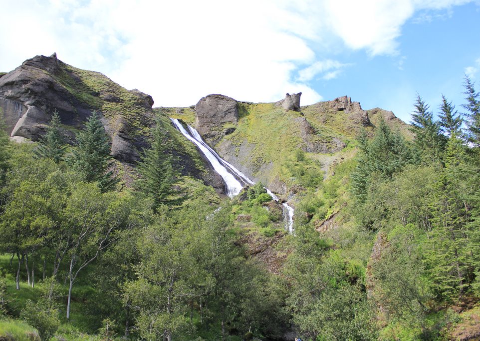 Systrafoss waterfall Iceland
