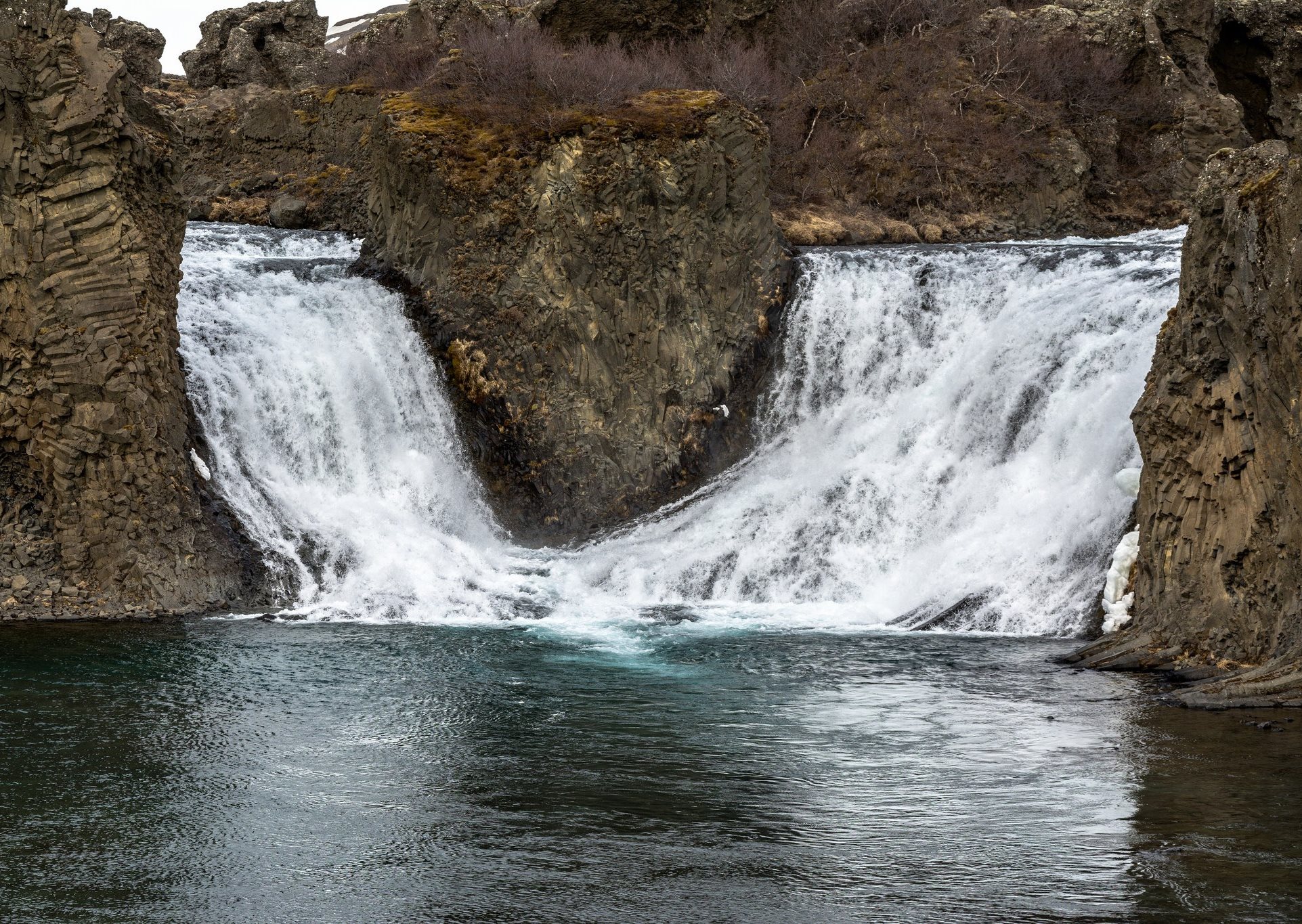 hjalparfoss waterfall