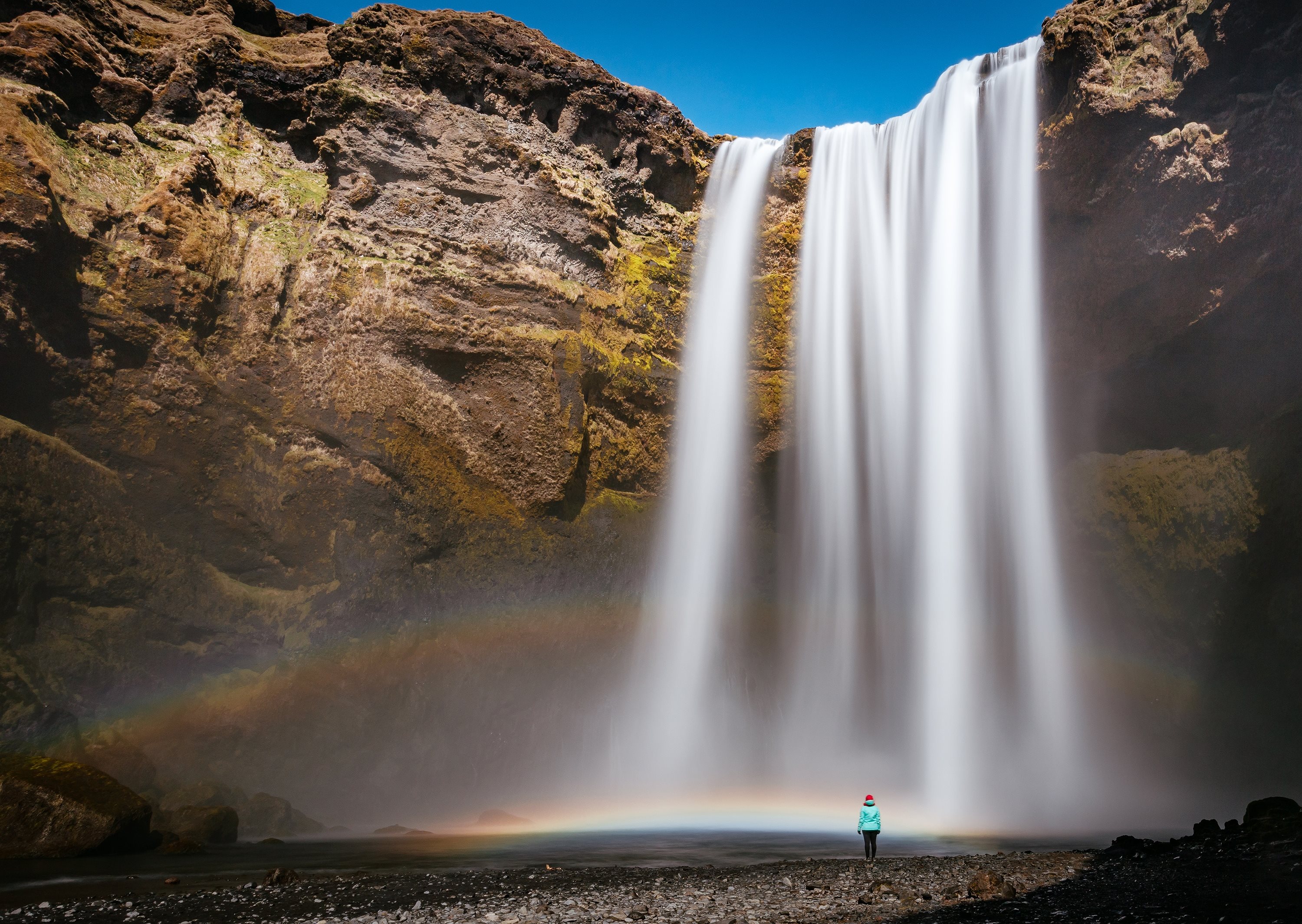 Skógafoss waterfall