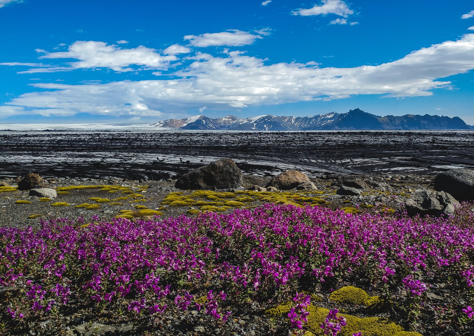Skaftafell  in Vatnajökull National Park 