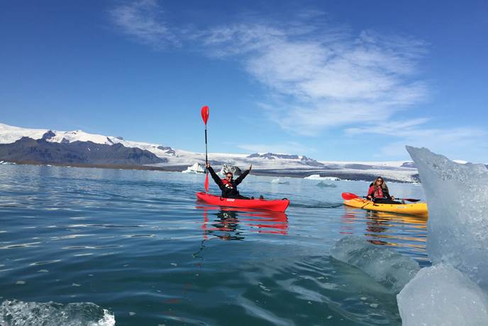 Jokulsarlon Glacier Lagoon Kayaking jokulsarlon glacier lagoon kayaking