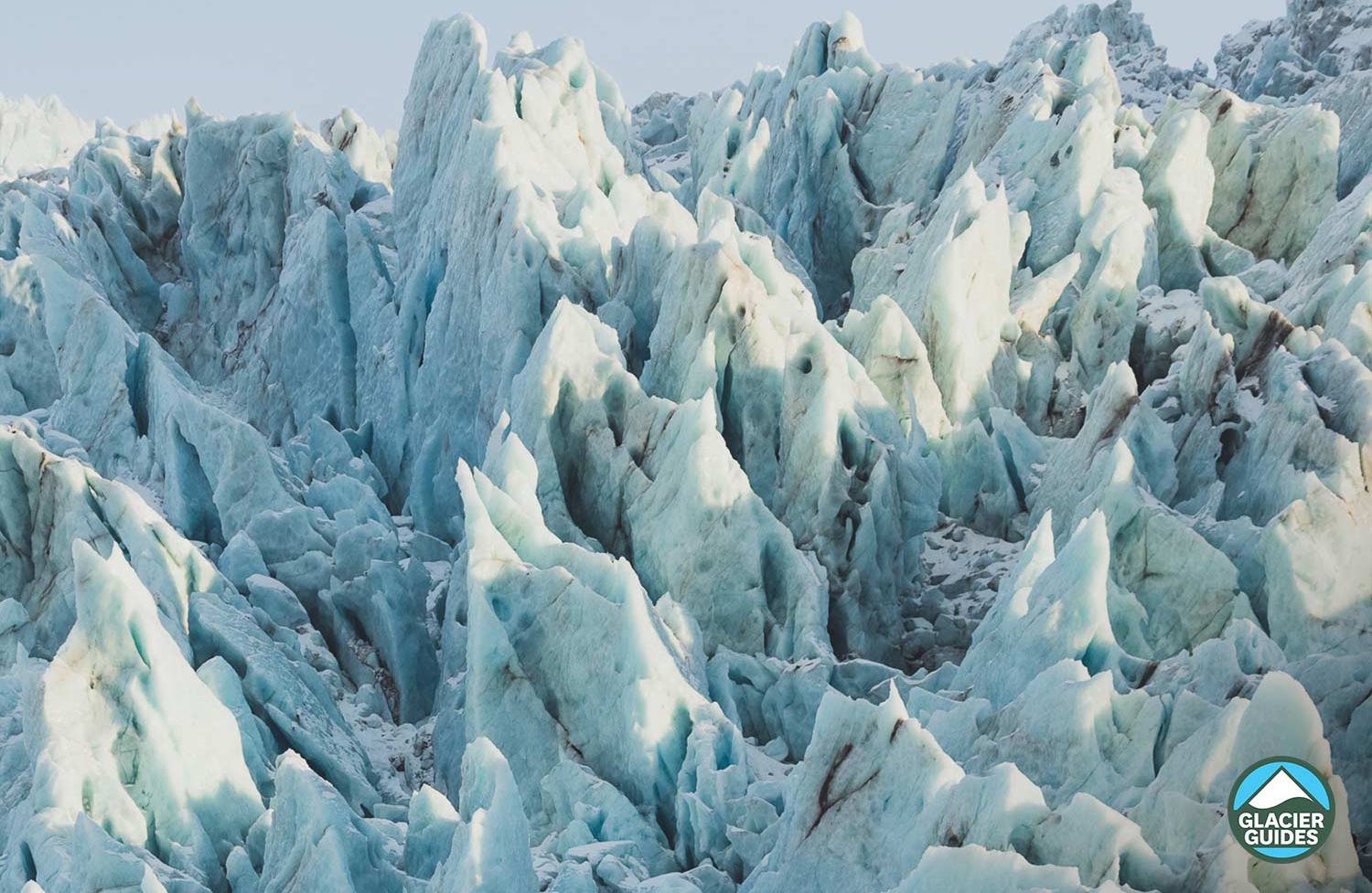 Ice spikes  in Skaftafell