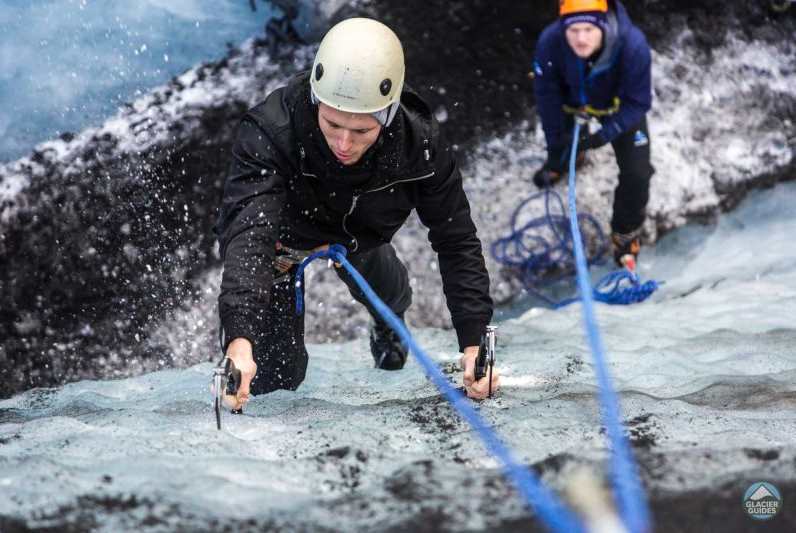 glacier climbing iceland