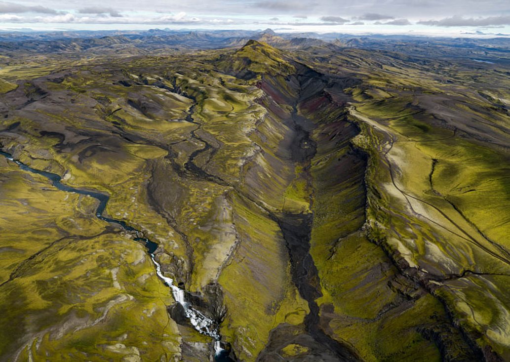 Eldgjá fissure.