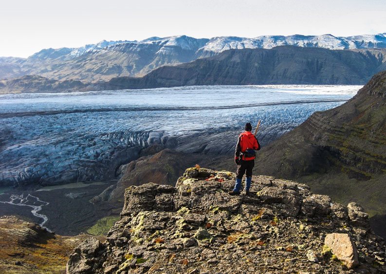 Hoffelsjökull glacier