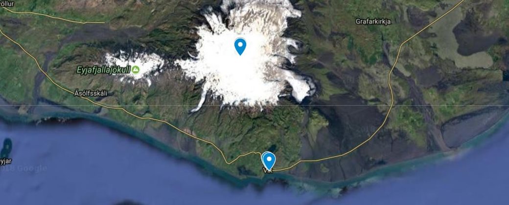 meeting point in vik for katla ice cave tour