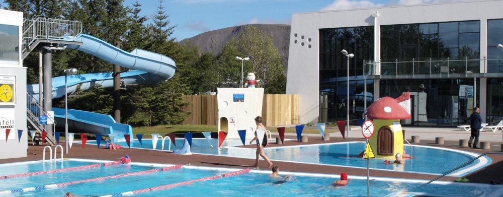 swimming pool in selfoss south iceland