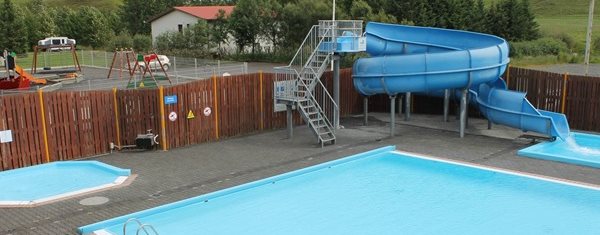 Swimming Pool Laugaland Iceland