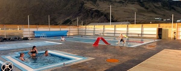 Swimming Pool in Vík South Iceland