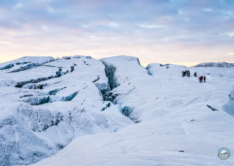 Glacier hiking in Iceland