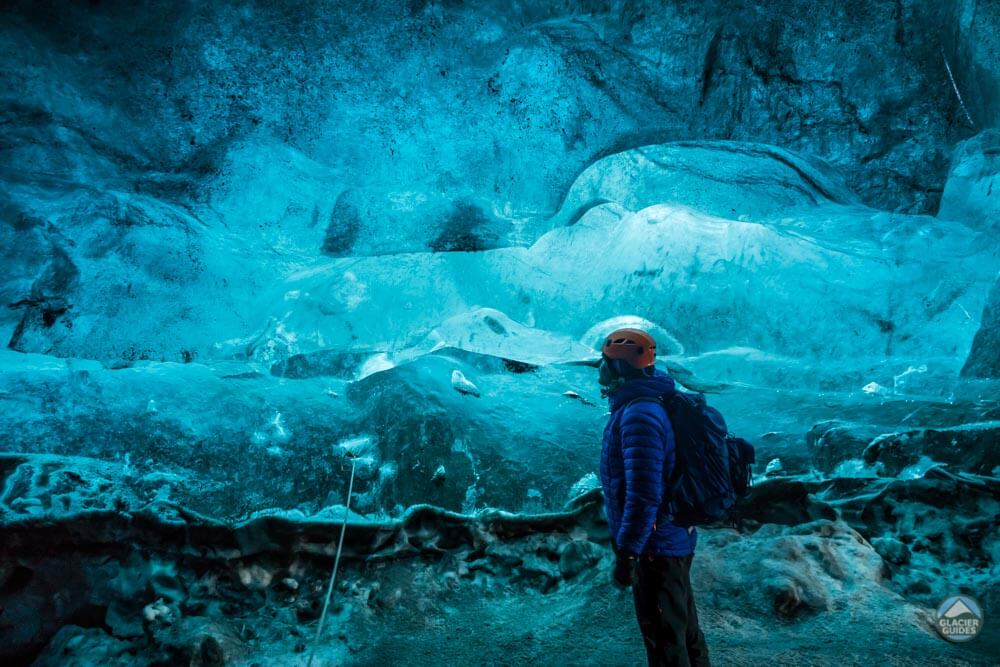 Crystal Ice Cave in Vatnajökull