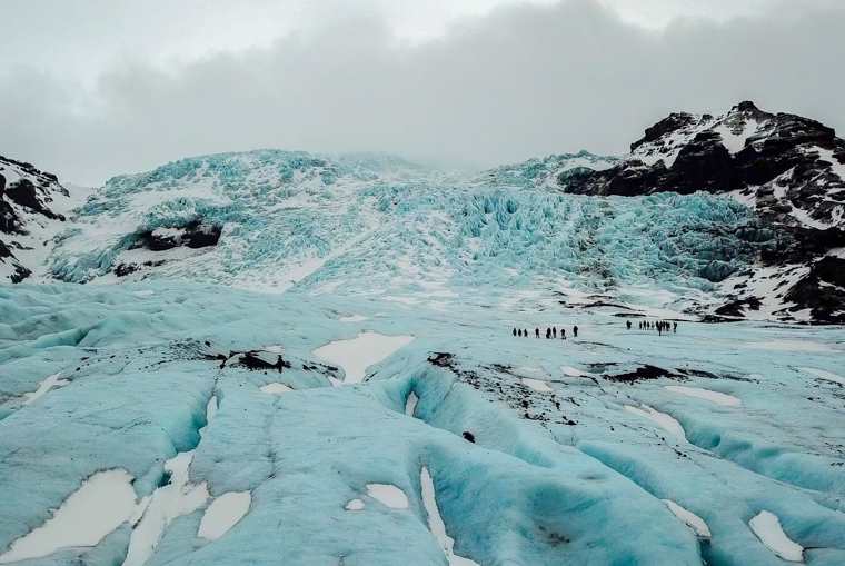 vatnajokull glacier skaftafell iceland