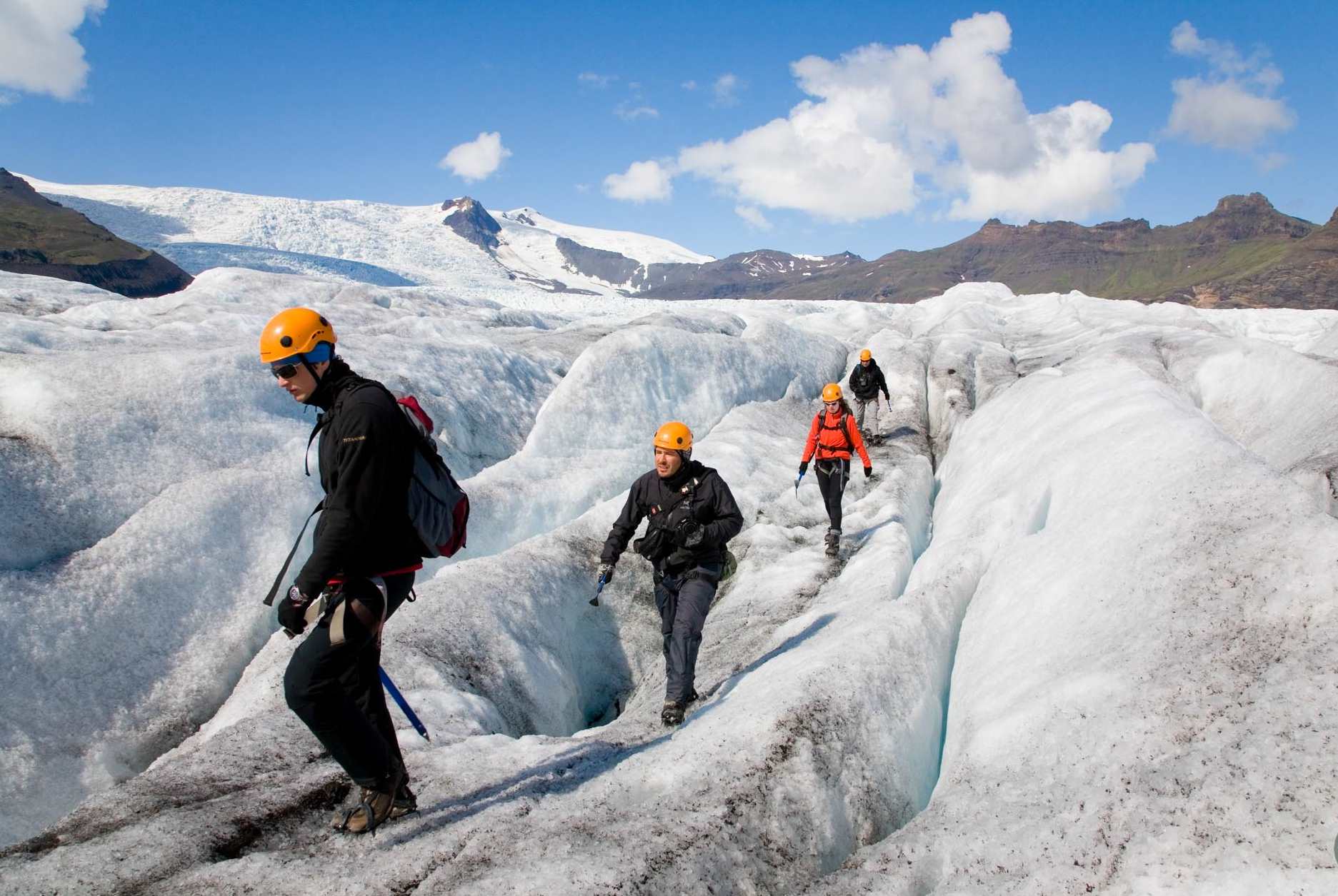 vatnajokull glacier hike