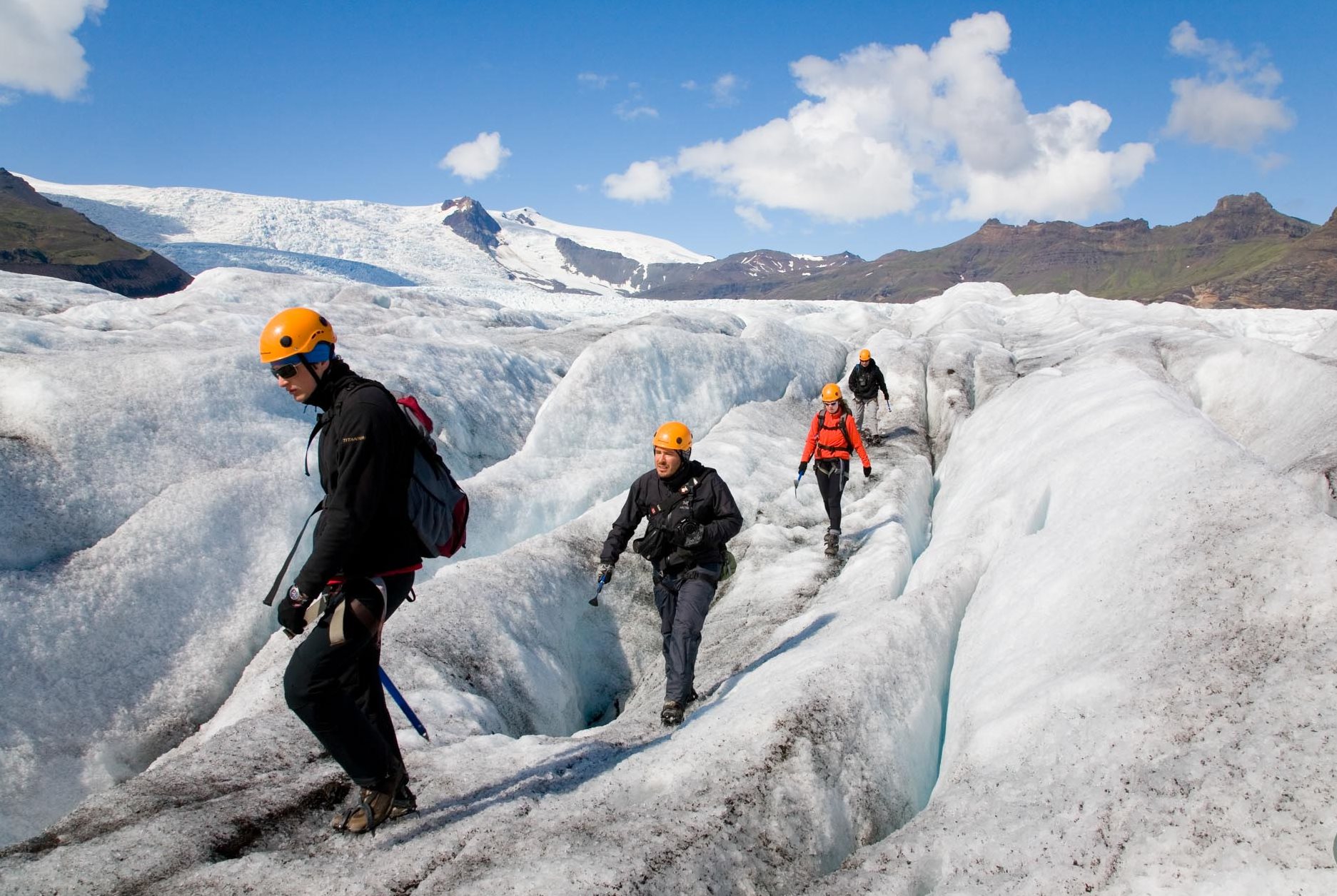 vatnajokull glacier hike