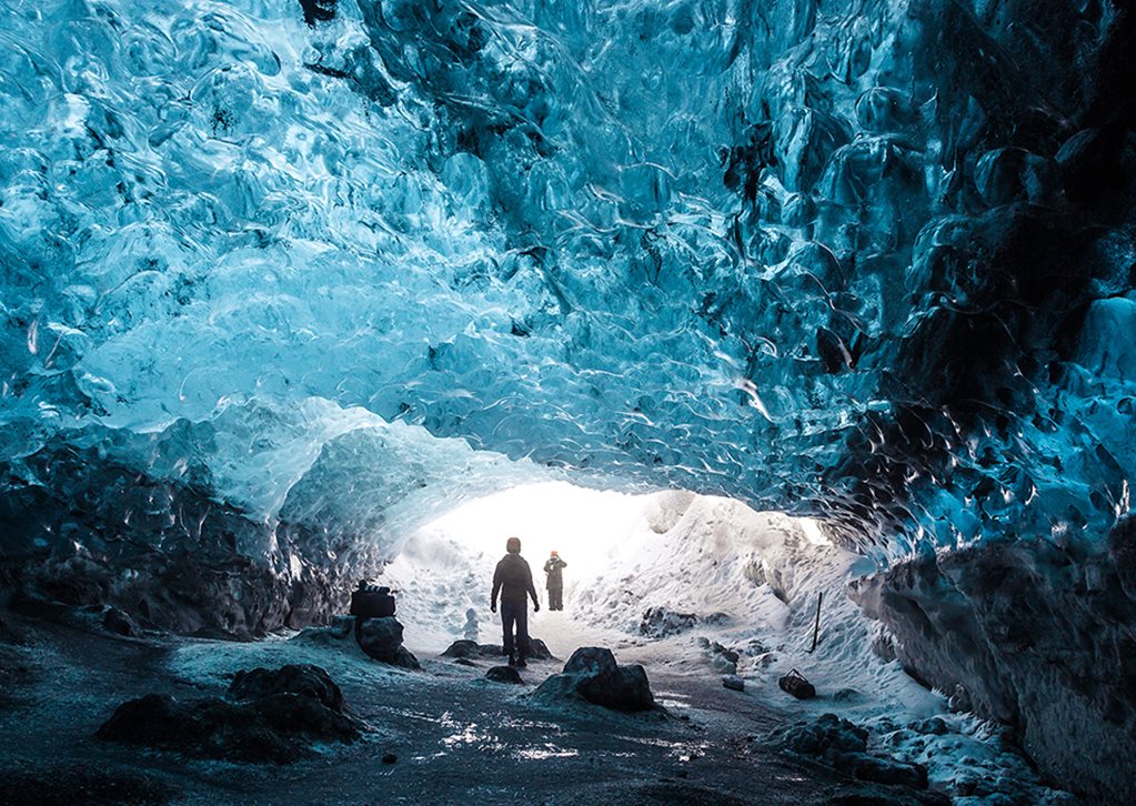The Amazing Blue Ice Cave In Vatnajokull Glacier