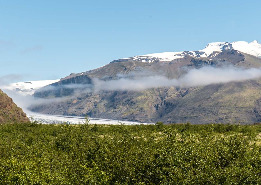The Beautiful Skaftafell Area In Vantajokull National Park