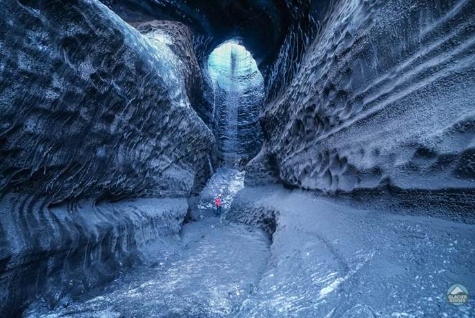 Katla Volcano Ice Cave Katla volcano ice cave in Myrdalsjokull
