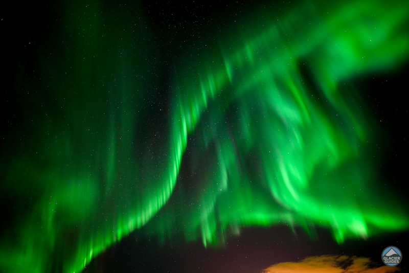 Auroras dancing in Iceland