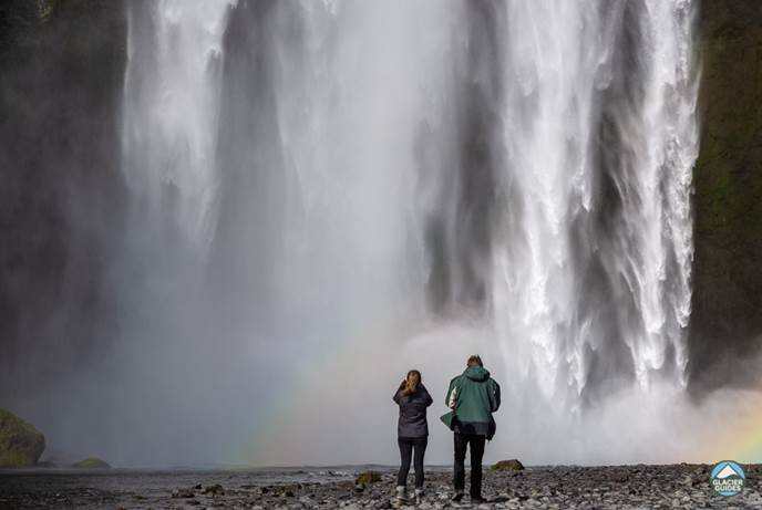 Skogafoss waterfall on South Coast of Iceland