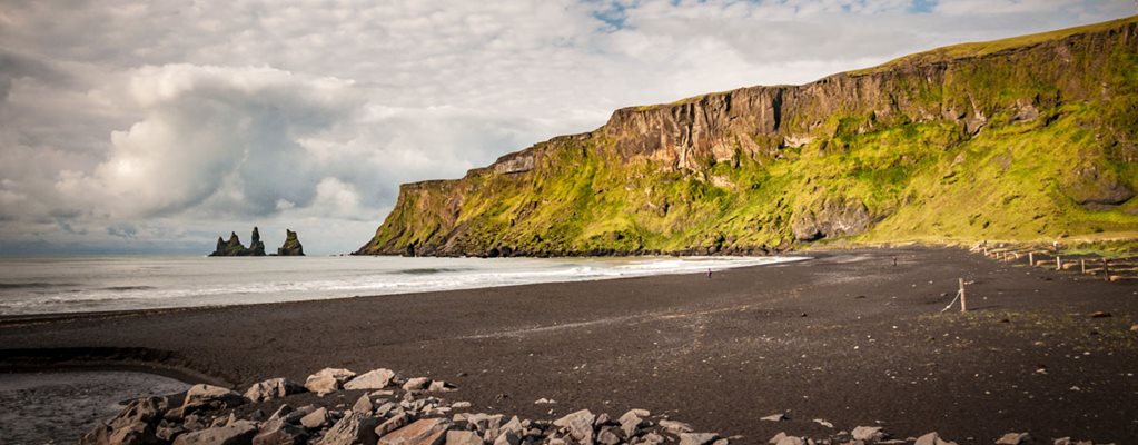 Vik is a coastal village by the South Coast of Iceland