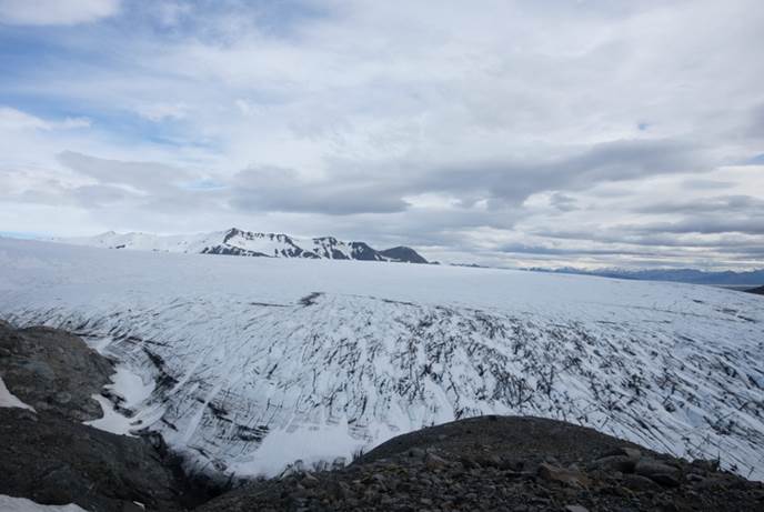 Vatnajokull Glacier Vatnajokull glacier in South Iceland