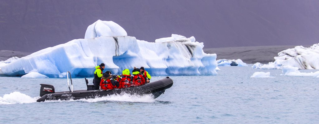 Jokulsarlon Zodiac Boat Ride Zodiac Boat Ride In Jokulsarlon Glacier Lagoon