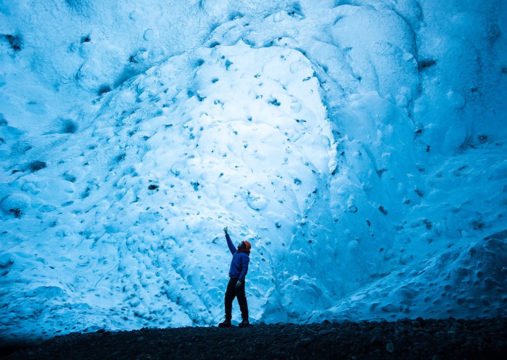 Crystal Ice Cave Vatnajokull Crystal Ice Cave In Vatnajokull
