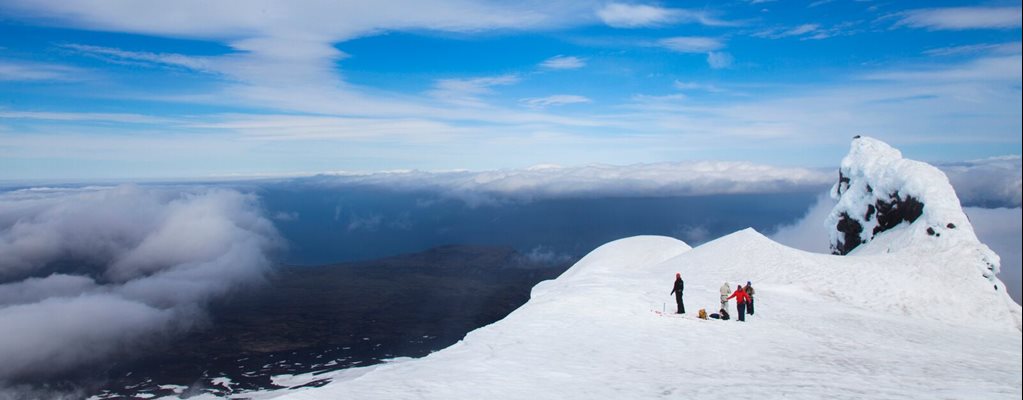 Hiking On Snaefellsjokull Glacier