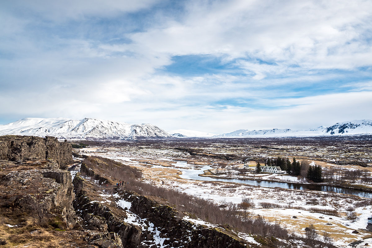 Thingvellir National Park In Winter