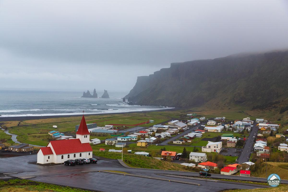 Vík í Mýrdal, a scenic town in South Iceland