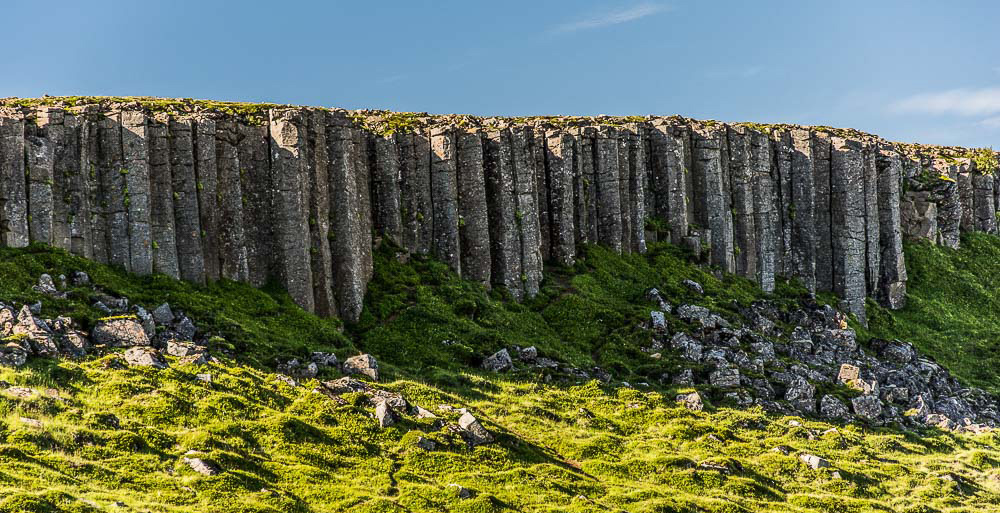 Gerduberg Cliffs Snaefellsnes in West Iceland