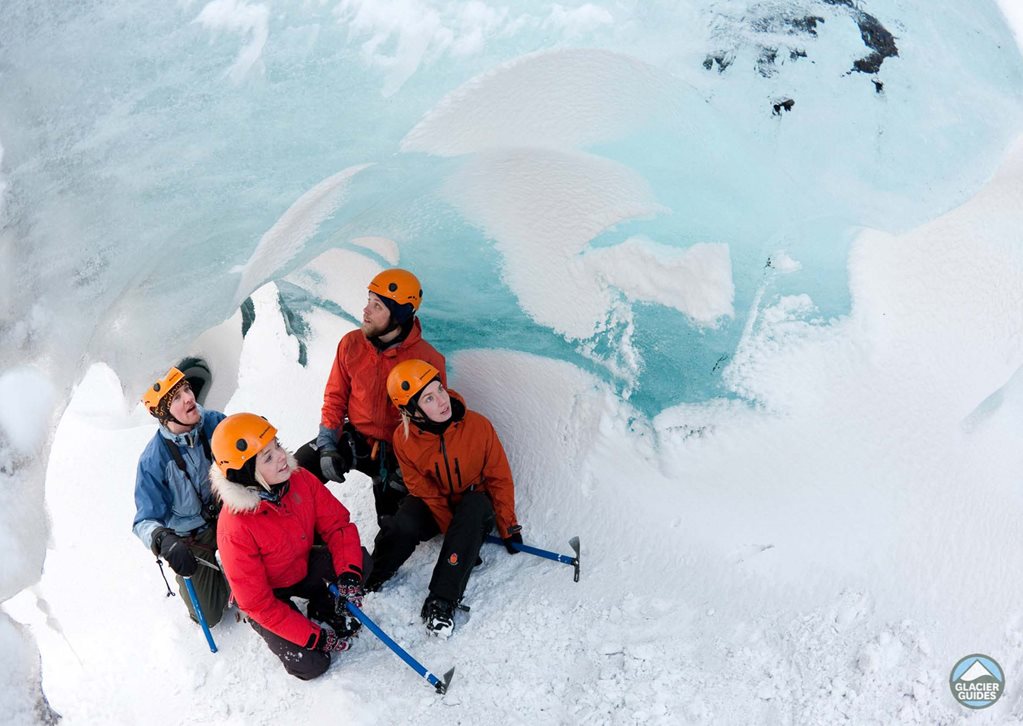 Glacier Hiking and Ice Climbing on Solheimajokull Glacier, South Iceland