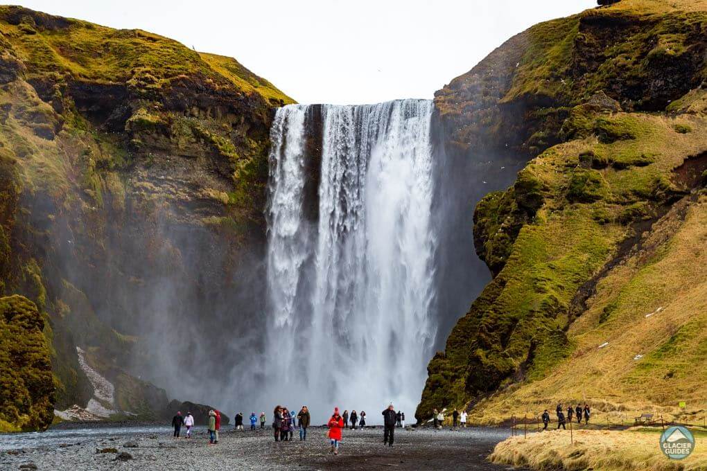 Skogafoss waterfall in Iceland