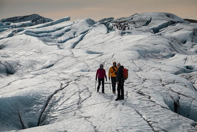 Glacier hike tour